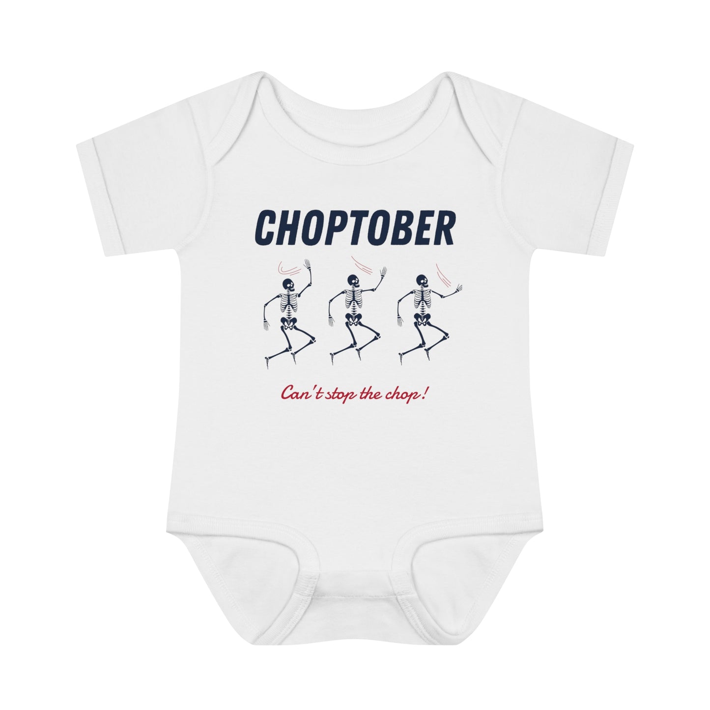 Atlanta Braves "Choptober" Baby Onesie