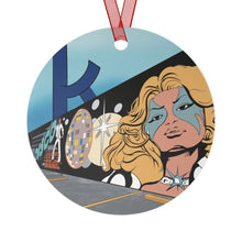 Load image into Gallery viewer, Disco Kroger &#39;Deck the Halls with Disco Balls&#39; Holiday Ornament
