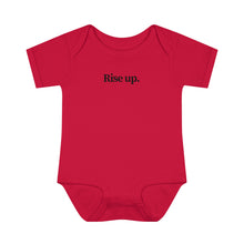 Load image into Gallery viewer, Atlanta Falcons &quot;Rise Up&quot; Baby Onesie
