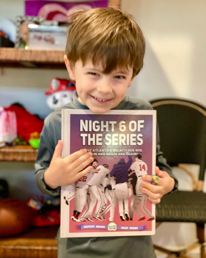 Night 6 of the Series - ATL Baseball Children's Book